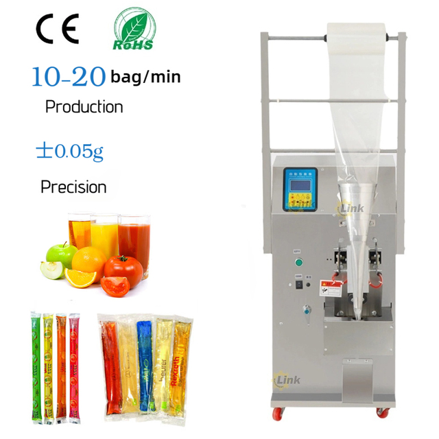 Automatic Liquid Filling Machine Price With Preferential Price for Honey / Water / Fruit Juice / Milk / Yogurt 10 -20 Bags /Mins