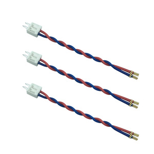 Kustom kawat tembaga timah disepuh JST konektor SCN-2P (jaket PVC) untuk perangkat elektronik kompak koneksi papan PCB - Product Image 1