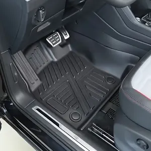 حصيرة 3D فاخرة لحماية حواف السيارة العالية قابلة للتخصيص بشكل خاص من المطاط الحراري لسيارات السيارات