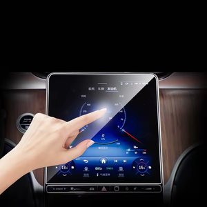 Adatto per 23 schermi di navigazione Mercedes Benz GLC con modifica del film temperato, pellicola interna in vetro temperato nano - Product Image 4