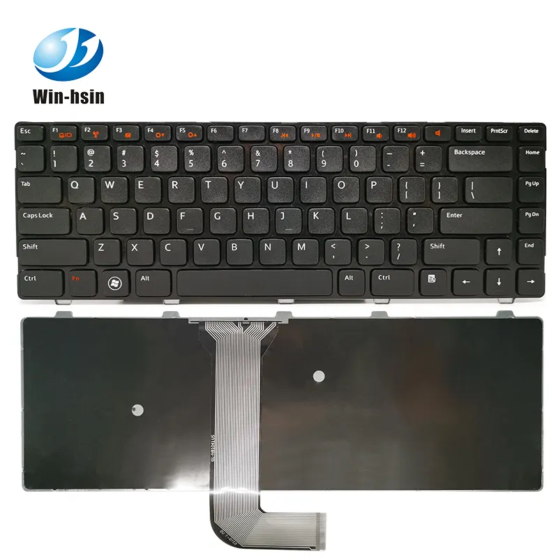 चीन कारखाने नए Dell N5050 N4050 N4110 श्रृंखला के लिए अमेरिका लेआउट लैपटॉप कीबोर्ड