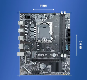 Placa Base Compatible con CPU Xeon de Escritorio LGA1356, Placa Principal para PC con Doble Canal DDR3 de 64 GB, Mini-ATX LGA 356 - Product Image 5