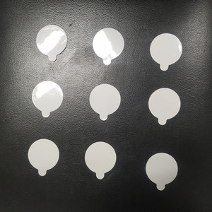 Revestimiento de sellado de papel de aluminio Tapa de junta con <span class=keywords><strong>grifos</strong></span> de tracción Taza de jugo de té Envasado de alimentos <span class=keywords><strong>Tapas</strong></span> de papel de aluminio de inducción de fácil pelado Revestimientos de sellado - Product Image 5