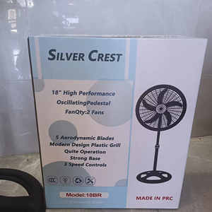 Hot Sale 18-inch Oscillating Low Noise Floor <b>Fan</b> Strong Wind Power Plastic Mechanically Controlled Outdoor Cool - Product Image 3