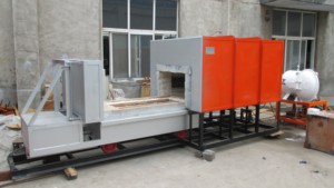 Four à chariot industriel sur mesure pour la production de pièces moulées et la ligne de traitement thermique - Product Image 3