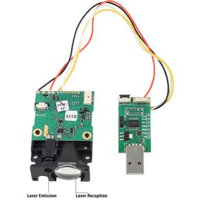 Sensor de Distancia de Largo Alcance de 200 m, UART de Alta Precisión, Módulo de Sensor de Medición de Distancia Láser RXTX - Product Image 1