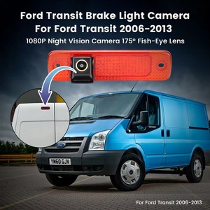 GreenYi Cámara <span class=keywords><strong>de</strong></span> Visión Trasera Impermeable AHD para Luz <span class=keywords><strong>de</strong></span> Freno <span class=keywords><strong>de</strong></span> Coche, para Ford Transit MK7 2006-2013, Camioneta, Furgoneta, Monitor AHD1080 Opcional - Product Image 3