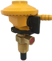 Régulateur de gaz GPL YONGZHAN TZ01 20/21/22 mm à clic pour cuisinière domestique et barbecue avec sortie de 10 mm et garantie de 3 ans