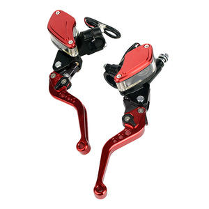 Accessoires pour motos, levier de frein à main hydraulique CNC, tête de pompe à double piston en fonte - Product Image 5