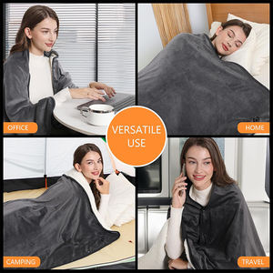 Manta Térmica USB con Batería, Chal Térmico Portátil para Oficina, Manta Eléctrica para Regalar - Product Image 5