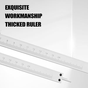 Pinza Vernier ad alta precisione pinza in metallo in acciaio inox micrometro strumenti di misura di profondità 0-150/200/300mm - Product Image 5