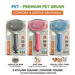 <span class=keywords><strong>Spazzola</strong></span> Autopulente con un Clic per la Rimozione del Pelo di Animali Domestici Pettine Massaggiante per Cani e Gatti in Materiale TPR <span class=keywords><strong>Spazzola</strong></span> di Bellezza per la Pulizia degli Animali - Product Image 6