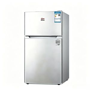 Refrigerador GOME de 78L, Mini, Doble Puerta, Autodescongelante, Clase de Ahorro Energético, <span class=keywords><strong>Bajo</strong></span> <span class=keywords><strong>Consumo</strong></span>, Refrigerador Pequeño, Congelador para Dormitorio - Product Image 3