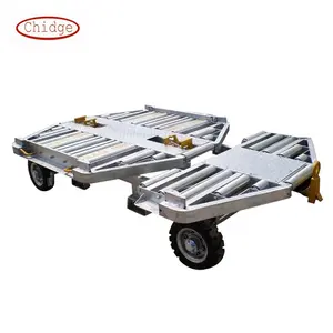 Good sale LD 3 airport container dolly trailer dolly for airport
