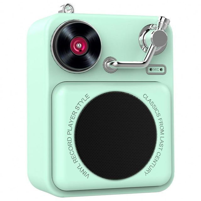 Old Fashion CD Player Shape Wireless Speaker for Gift