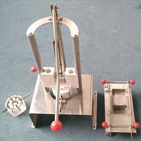 Handmatige ananasschilmachine Commerciële fruitenschiller van roestvrij staal Eenvoudige bediening