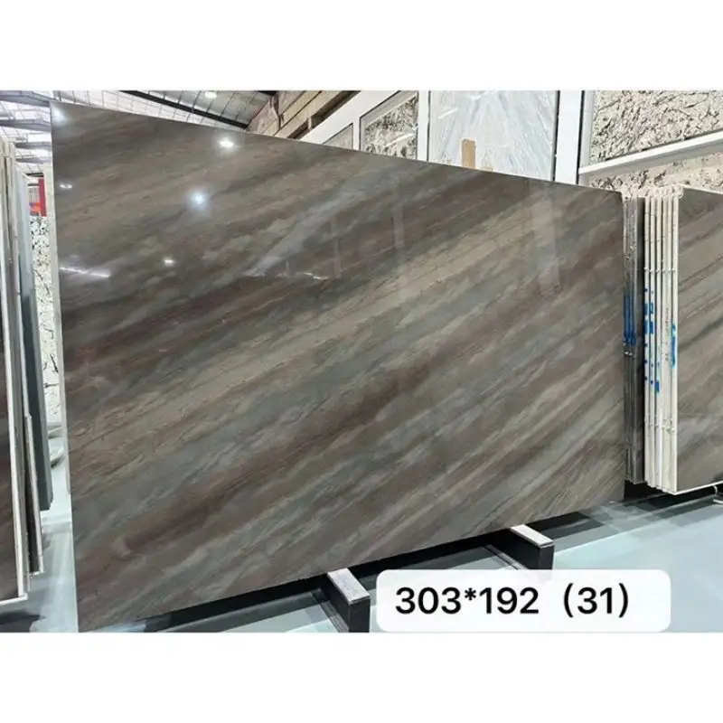 Elegant Brown Marble types of marble countertops for Home Decor Elegant and High Quality Furniture Product