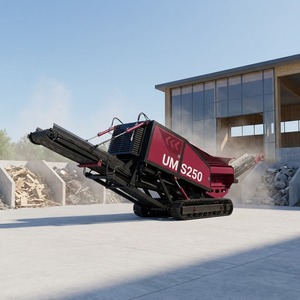 <span class=keywords><strong>Broyeur</strong></span> et déchiqueteur de bois mobile sur chenilles Upsen Umw1300 avec moteur diesel, capacité 15-25t/h, composants essentiels : moteur, pompe, roulement - Product Image 3