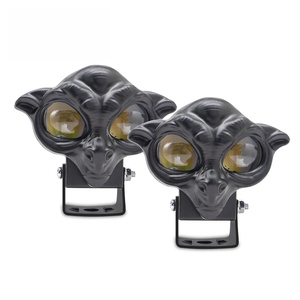 ไฟตัดหมอกมอเตอร์ไซค์รุ่นใหม่ ไฟทำงานแบบสองสี 9-36V 18W ชิป 3570 LED ไฟขับขี่สำหรับรถยนต์ อุปกรณ์ตกแต่งรถยนต์ - Product Image 2