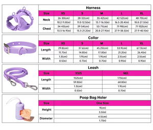 Arnés, Correa y Collar para Mascotas (Perros y Gatos) de <span class=keywords><strong>PVC</strong></span> Impermeable, Ligero, Ecológico, de Lujo y Personalizado, Precio de Fábrica, Nuevo - Product Image 4