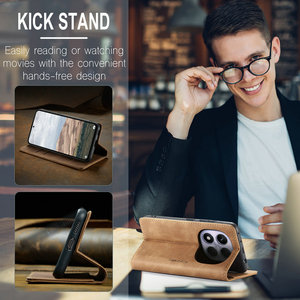 Caseme เคสโทรศัพท์มือถือสำหรับ <span class=keywords><strong>redmi</strong></span> <span class=keywords><strong>Note</strong></span> 14 <span class=keywords><strong>5G</strong></span> เคสโทรศัพท์หนังมีขาตั้งแบบฝาพับสำหรับ <span class=keywords><strong>redmi</strong></span> <span class=keywords><strong>Note</strong></span> 14 13 12 11กระเป๋าสตางค์ - Product Image 4