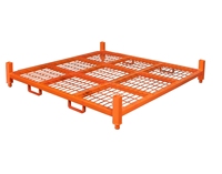 Structure en acier robuste Centre de distribution de pneus Chariot de stockage vertical pliable modulaire pour pneus