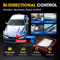 LAUNCH X431 pro ELITE Automotriz profesional, Escaner semua sistem CANFD/DOIP tes Aktif 32 Reset pengodean ECU