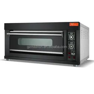 Equipamento de cozimento do pão do fabricação comercial uma plataforma dois bandeja elétrica pizza padaria preços