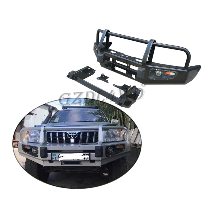 Thép phía trước Bumper Bộ dụng cụ tự động phụ kiện xe phần cho Land Cruiser Prado 120