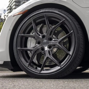 Mâm xe Forged Wheel kiểu Forged HF5 19 20 21 22 24 inch, 5x112 5x120, thiết kế lõm sâu, kiểu staggered dành cho BMW Audi Porsche Mustang - Product Image 1