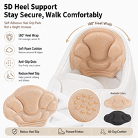 Protège-talon 180 en mousse à mémoire de forme multifonction, écologique et antidérapant, demi-semelle intérieure pour mocassins, baskets et escarpins plats