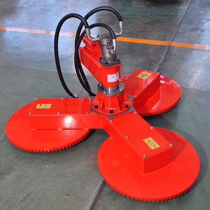 JINKE piccolo <span class=keywords><strong>trattore</strong></span>/escavatore flagello falciatrice con intorno alla pila di fissaggio della testa del prodotto forestale - Product Image 2