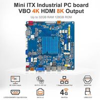 Placa Base Liontron con Procesador Rockchip RK3588, Linux, Placa de Desarrollo Android, VBO 4K HD-MI 8K ITX Mini PC X86, Computadora Industrial