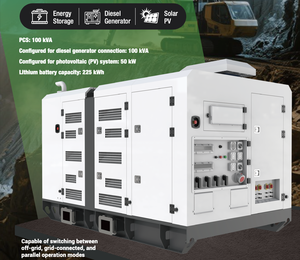 Hybrid Power Multimode High-Voltage 100kw Solar Mobile <b>Energy</b> <b>Storage</b> <b>System</b> Integrated With Generator - Product Image 2