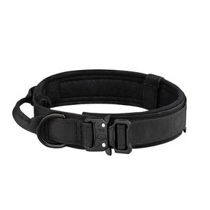 Productos para mascotas <span class=keywords><strong>Collar</strong></span> clásico de entrenamiento de perro con hebilla de metal Conjunto de <span class=keywords><strong>collar</strong></span> y correa de perro táctico de lujo - Product Image 5