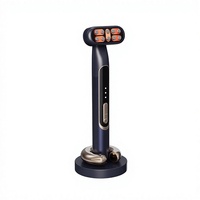 Appareil de beauté pour les yeux à vibrations haute fréquence 6000 tr/min, active le collagène, raffermit et lift, baguette de soin portable rechargeable