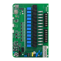 Placa de Control para Estación de Carga de Bicicletas Eléctricas de 12 Vías con QR/RFID/4G para Estaciones de Carga Comerciales