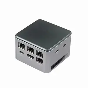 12th Gen CPU N95 /N300/N100 Máy tính để bàn Mini PC 4LAN Router máy tính mini cho nhà pfsense Router tường lửa NUC Mini PC