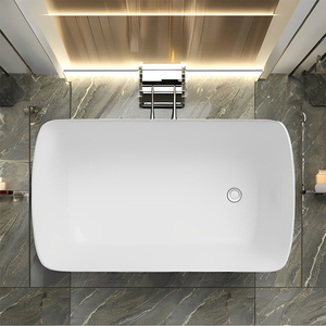 Mini Slim Standing Rectangular Open Top Papelera <span class=keywords><strong>Bañeras</strong></span> Bañera de hidromasaje Estilo Reciclaje Bañera independiente - Product Image 6
