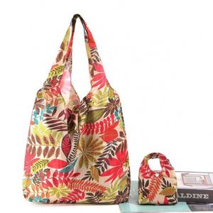 <b>Large</b> Size Portable Eco-Friendly Foldable Shopping <b>Handbag</b> Polyester Child and Mother Bag with Letter Pattern - Product Image 5