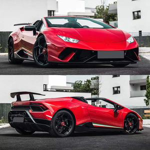Convient pour Lamborghini <span class=keywords><strong>Huracan</strong></span> LP580 LP610 Upgrade Performance Body Kit Car Bumper Semi Carbon Fiber - Product Image 6