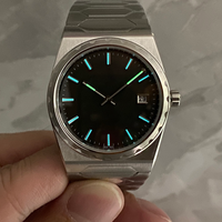 Montre mécanique de luxe de style designer avec fond transparent, aiguilles lumineuses, étanche, en or 18 carats, montre de business.