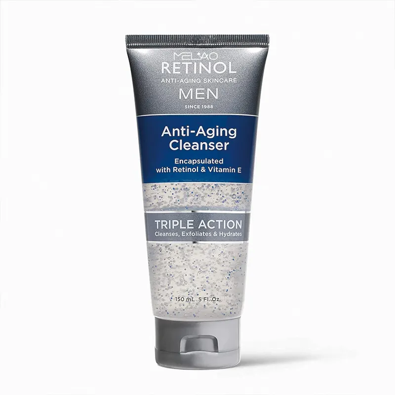 Fettige Haut Tägliche Gesichts reinigung Anti-Aging Retinol Gesichts wasch gel Männer Gesichts reiniger