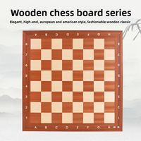 Jeu d'échecs en bois de luxe, grand échiquier professionnel, jeu de société familial pour enfants et adultes, cadeau d'échecs