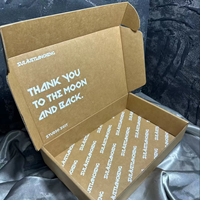 Cajas de Cartón Corrugado Personalizadas en Color Marrón, Cajas de Embalaje Plegables y Caja de Envío para Transporte Logístico