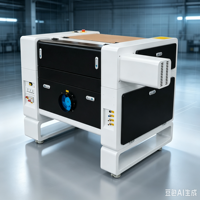 Machine de gravure laser CO2 CNC, découpeuse laser pour bois, acrylique, cuir, non-métaux