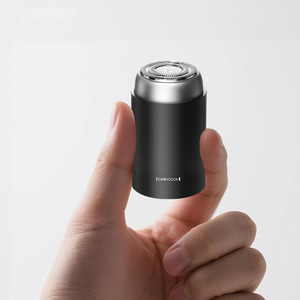 Tondeuse rotative pour poils du nez et sourcils, rechargeable Type-C, étanche IPX6, mini rasoir portable pour le visage, usage hôtelier et domestique - Product Image 1
