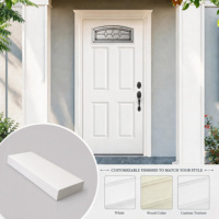 Puertas Interiores para Casas con Marcos, Extensión de Marco de 4-9/16'', Puertas Interiores de Madera Dura para Casas con Marcos