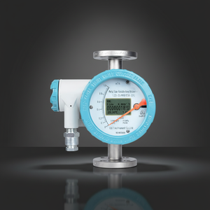 水平型SS304製、PTFEライナー付き耐腐食性底部可変面積流量計 - Product Image 1