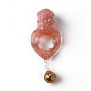 男性用マスターベーション玩具 バイブレーター付きコックリング 大人向け商品 男性用セックストイ 射精遅延ペニスリング - Product Image 6